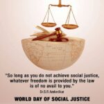 World Day of Social Justice