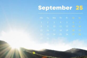 Important Days in September 2025