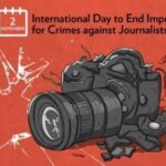 International Day to End Impunity for Crimes Against Journalists